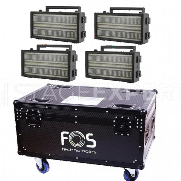 FOS Epic Strobe IP65 Tourset – 4x IP65 Strobes with Case