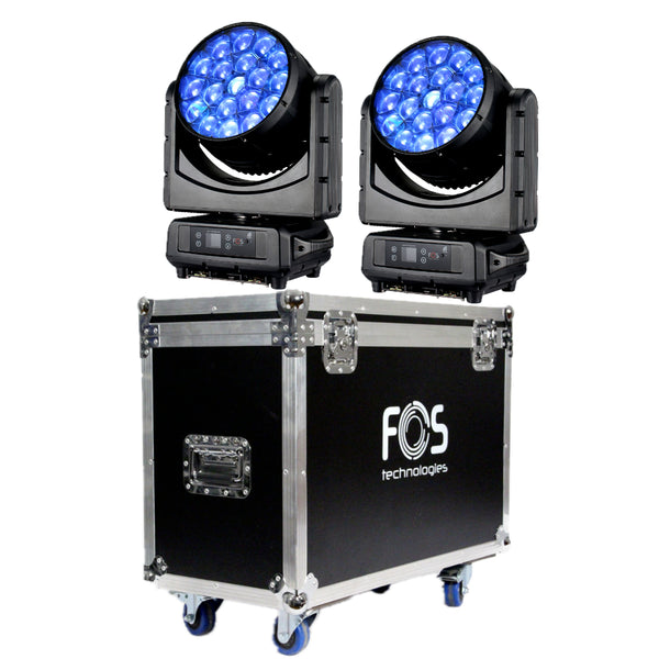 FOS Hydor Wash PRO IP65 Tour Set – 2x Wash Heads