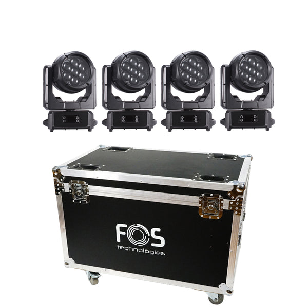 FOS Hydor Wash 760 IP65 Tour Set – 4 Heads with Flightcase