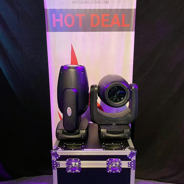 FOS Nitro BSW Hybrid B‑Stock Set – 2 Heads with Flight Case