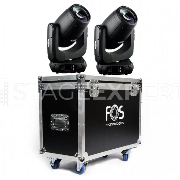 FOS Triton 400W LED BSW CMY Tourset – 2 Heads + Case