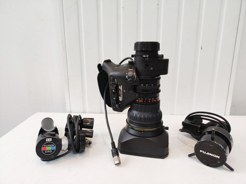 Fujinon HA18x7.6BERD Lens with ERD-T22 & EPD-1CA Remotes