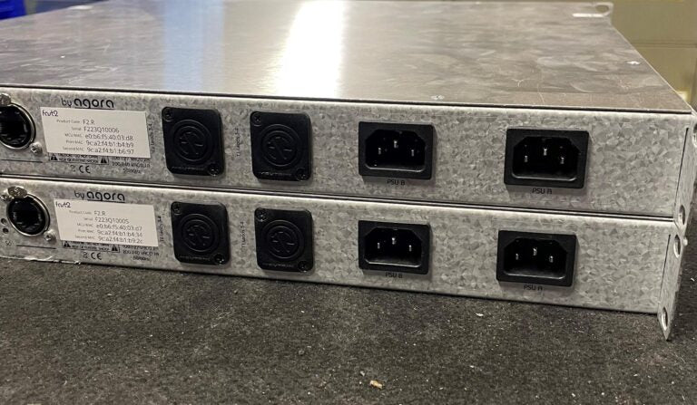 Agora FAST 2 Dante Network Switch 2‑Pack – Two Unit Bundle