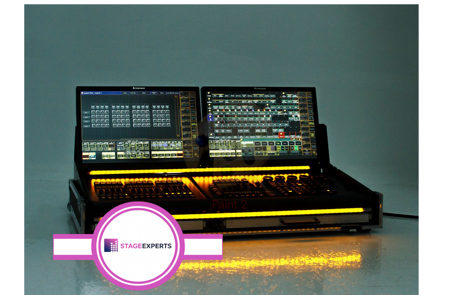SE Misc MA2 onPC Flightcase System with Dual 19in Screens