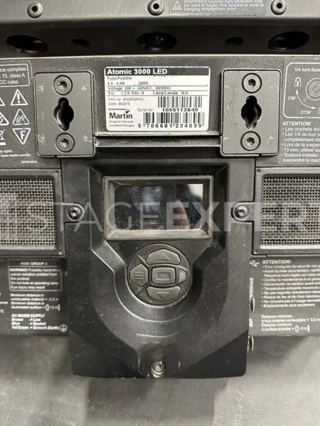 Martin Atomic 3000 LED Strobe with RGB Backlight & RDM