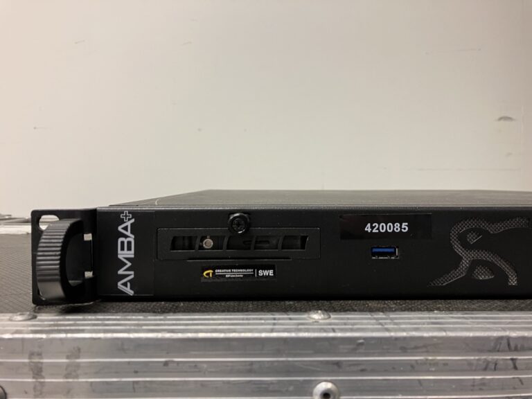 Green Hippo Amba+ Media Server | Compact 4K Playback for Events