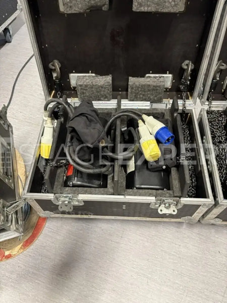 CM Lodestar 136 kg LV Hoists (4) with Controller & Case - Package