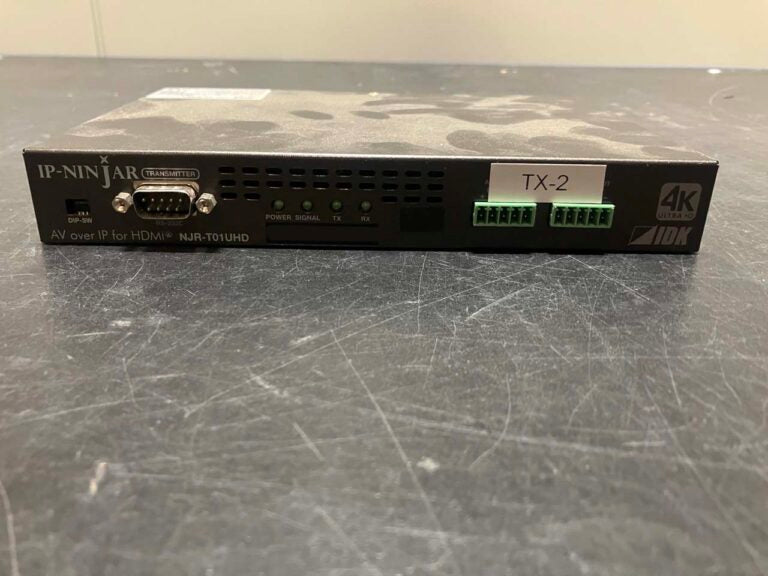IDK IP-NINJAR AV over IP Fibre Package – Transmitters & RX