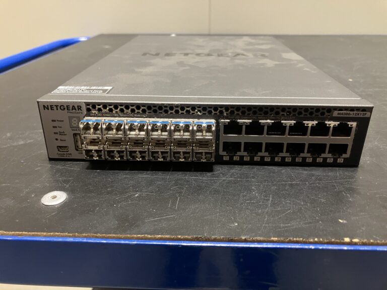 Netgear ProSafe M4300-12X12F 10Gb Managed Switch for AV