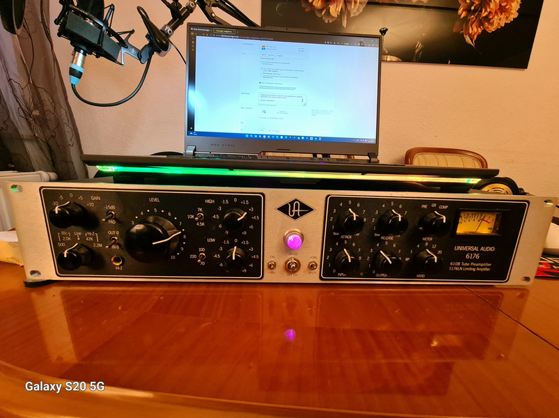 Universal Audio 6176 Vintage Channel Strip, 610B + 1176LN