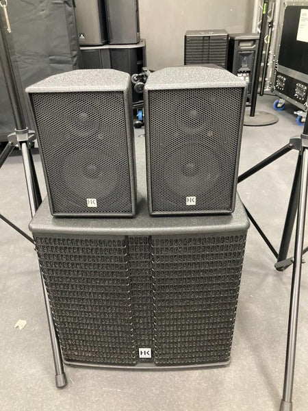 HK Audio Gala Sub 15 + IL10.61 Active 2.1 PA System