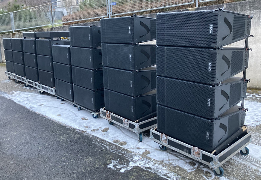 Nexo GEO D10 Line Array – 20-Box System with Rigging
