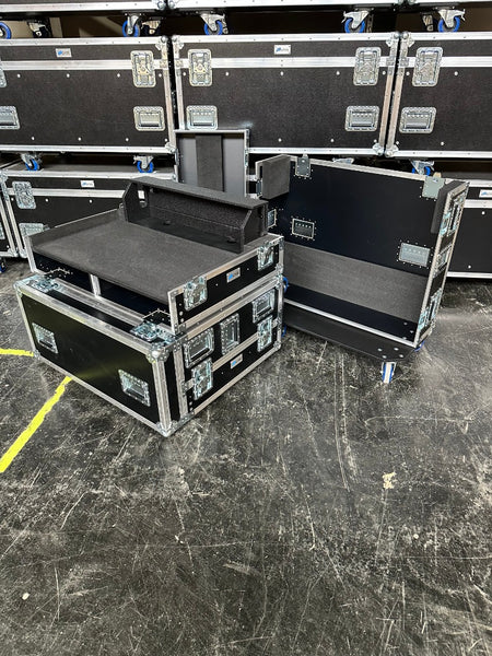 GT-Case 3‑Piece Hood Case for A&H Avantis + 2U Base Rack