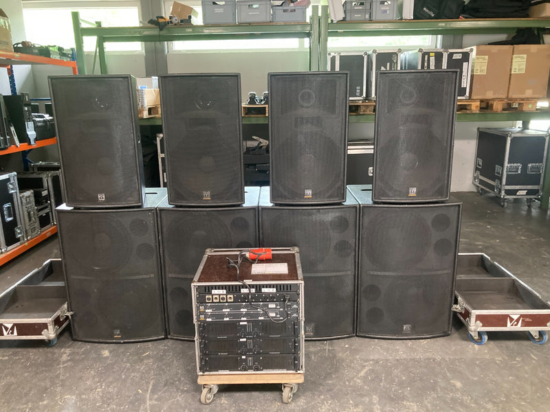 Martin Audio Wavefront W3/WS2 PA System with Amp Rack