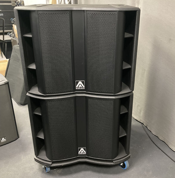 Amate Audio S18W 18-inch Active Subwoofer, 2500 W, DSP