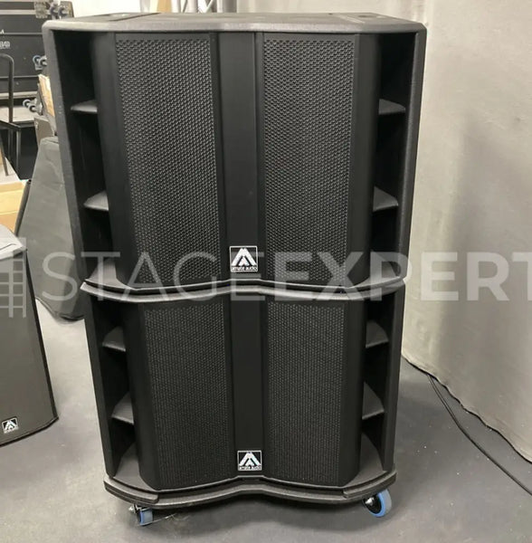 Amate Audio S18W 18-inch Active Subwoofer, 2500 W DSP FIR
