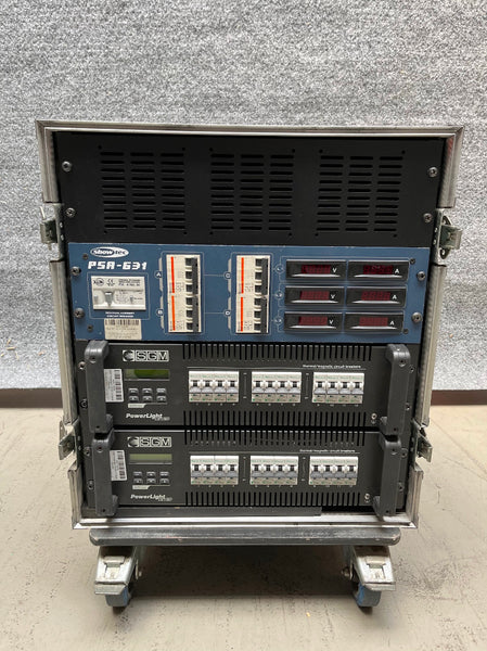 SGM PowerLight 1212D + Showtec PSA-631 Dimmer Rack Bundle
