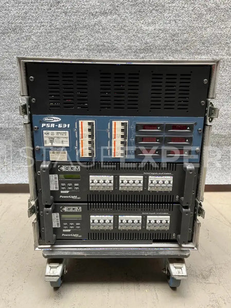 SGM PowerLight 1212D + Showtec PSA-631 Dimmer Rack Bundle