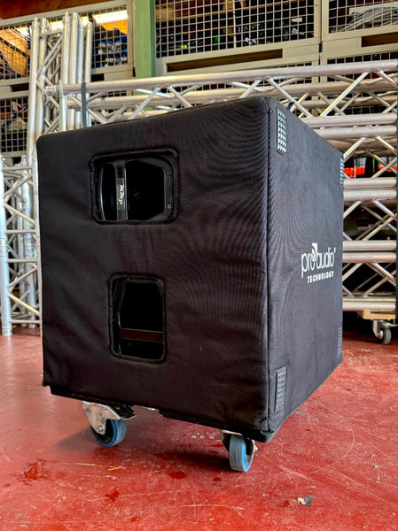 ProAudio Technology SW18 Subwoofer with Dolly & Cover