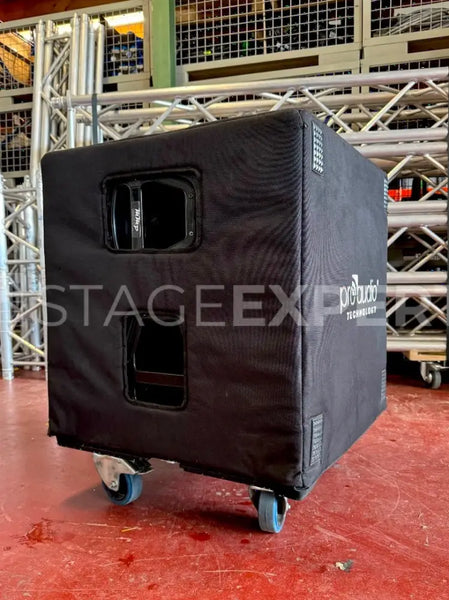 ProAudio Technology SW18 Subwoofer with Cover & Wheel Board