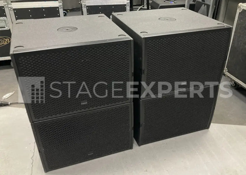 Seeburg G Sub 1501dp Active Subwoofer with Wheelboard & Cover