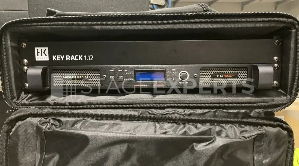 Lab.gruppen IPD1200 2‑Ch DSP Amplifier with 2U Rack