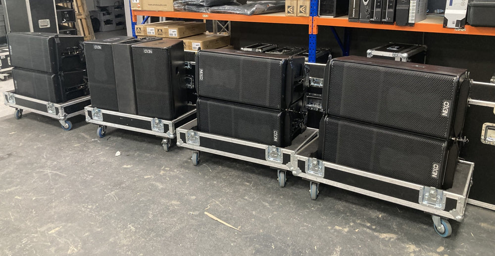 Nexo GEO S1230 Line Array | with X‑Bow and 2‑in‑1 Case