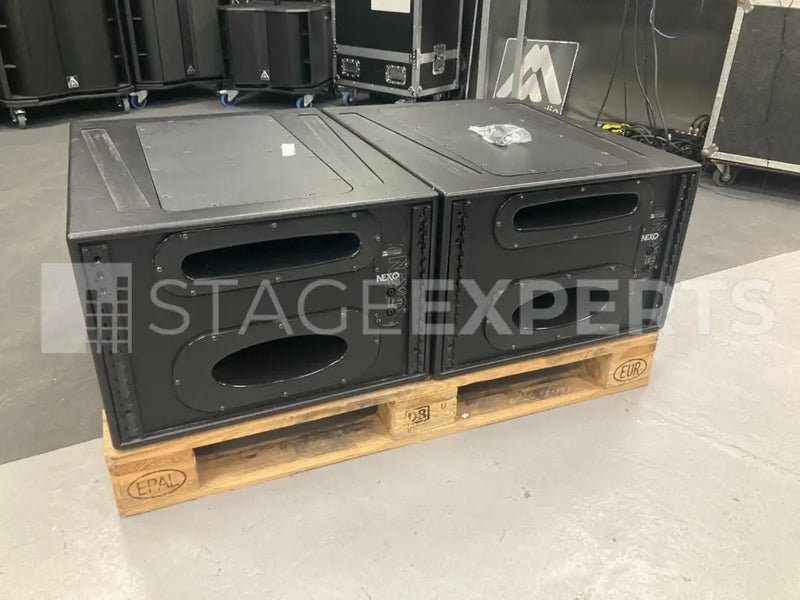 Nexo CD12 Subwoofers Pair – Cardioid 2x12, 1 needs recone