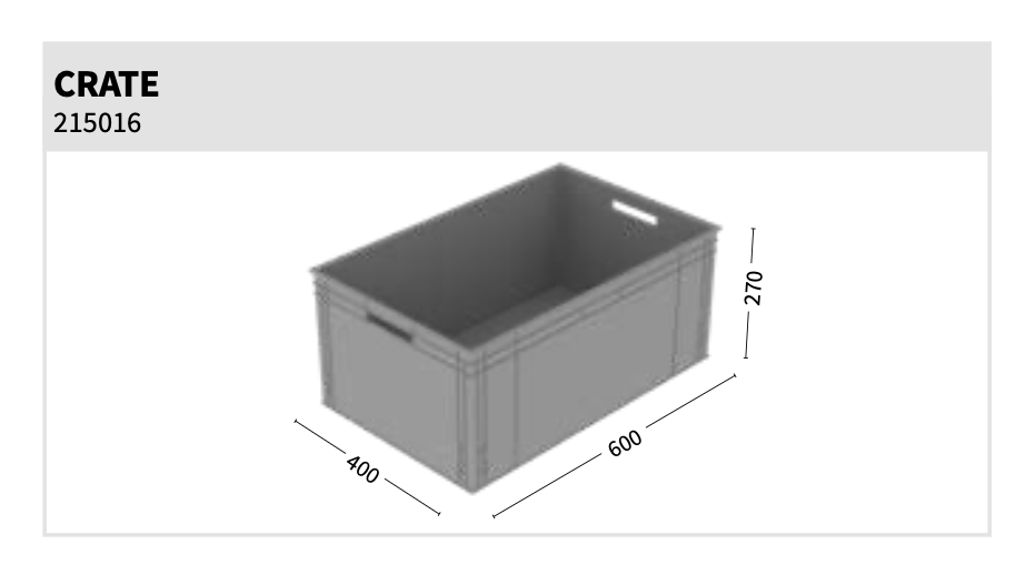 SIXTY82 Crate Dolly – Mobile Tool Trolley & Shelving