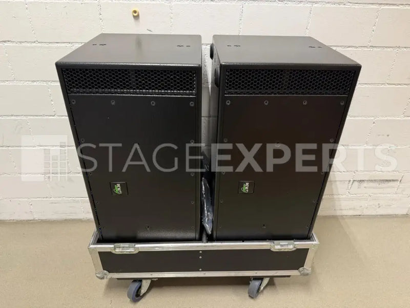 KV2 Audio EX1.2MkII Subwoofer Pair with Wheeled Flightcase