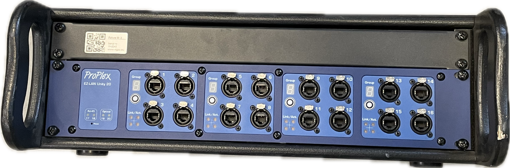 ProPlex GBS EZ-LAN Unity 20 Fibre Switch | Touring Network