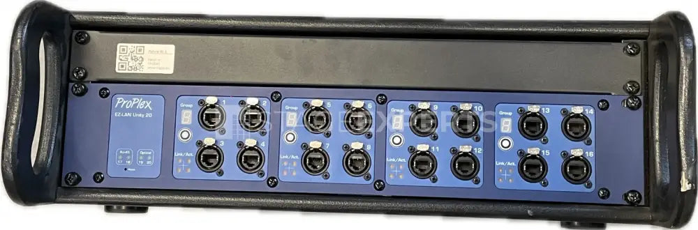 ProPlex GBS EZ-LAN Unity 20 Fibre Switch | Touring Network