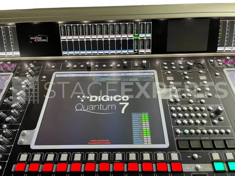 DiGiCo Quantum 7T Digital Console – Ex‑Demo, Theatre, Waves