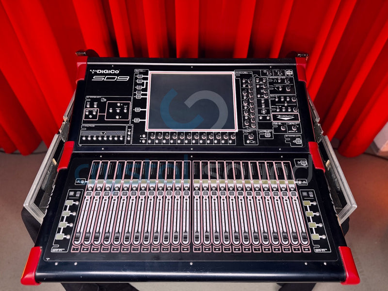 DiGiCo SD9 Digital Mixing Console - supplied with Flight Case