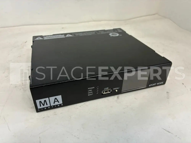 MA Lighting 4Port Node – 4x DMX, MA‑Net, 1U Rackmount