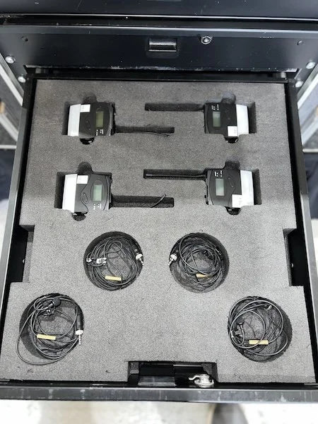 Sennheiser G3 500 6‑Way Wireless Rack System, GB Band (606–648 MHz)