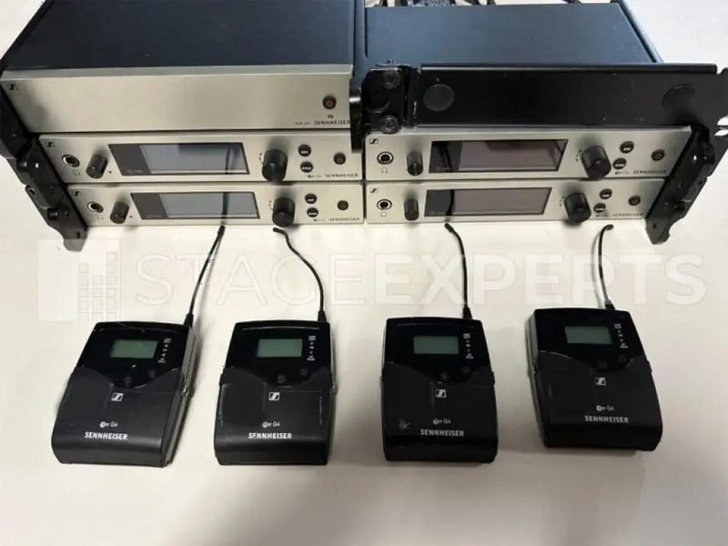 Sennheiser EW G4 4‑Ch Beltpack Kit with ASA 214 Splitter
