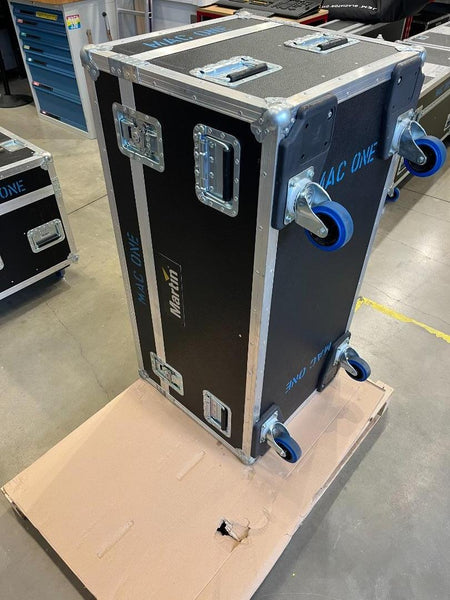 Martin MAC One 8-Way Flight Case, Black, Used – G4031192-1