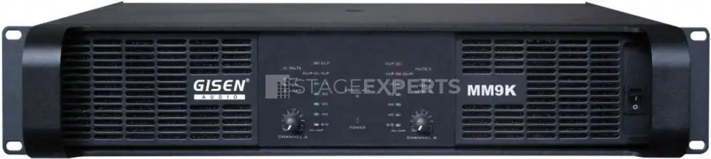 Gisen Audio MM9K Power Amplifier – 2x 4500W @ 2Ω, 9000W Bridge