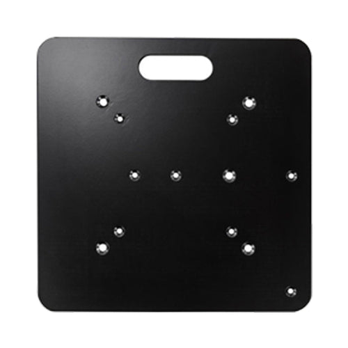 GLOBAL TRUSS base plate steel 45cmx45cm, black