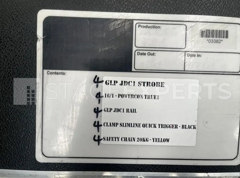 GLP JDC1 Strobe incl. 4-Way Flight Case