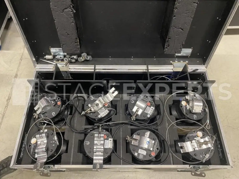 GLP impression X4s 8‑Piece Set with Touring Case | Wash Lights