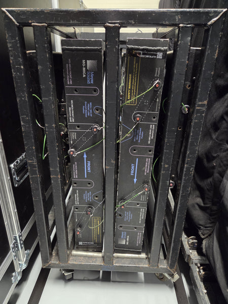 16x Meyer Sound Mica (incl. 4x MG grids / dollies / covers) – no defects