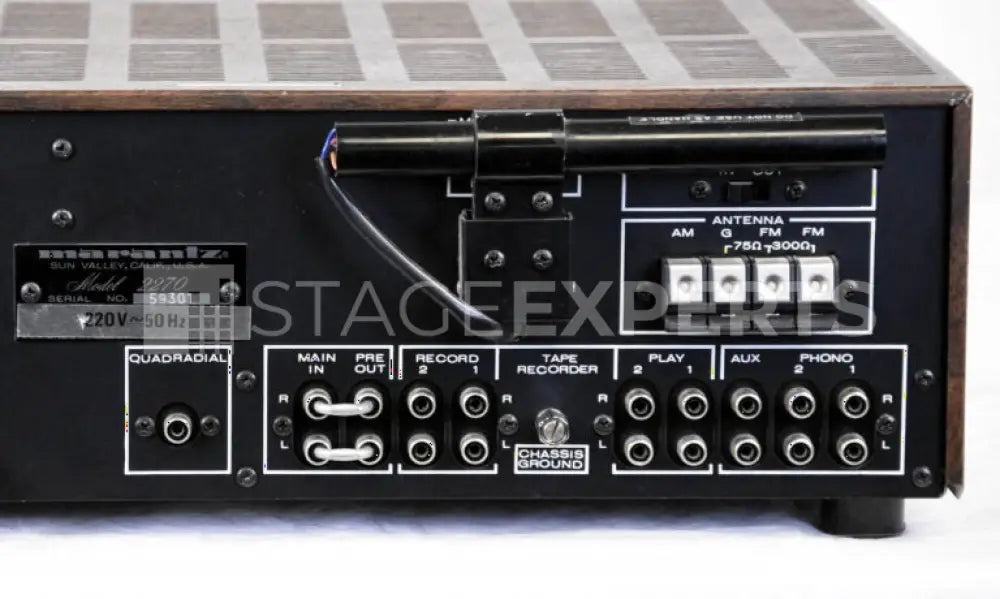 Marantz 2270 AM/FM Receiver – Vintage Hi‑Fi, 220VAC