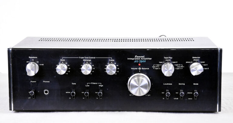 Sansui AU-5900 Integrated Amplifier – Vintage Stereo Hi‑Fi