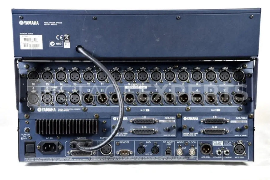 Yamaha DM1000V2 Digital Mixer with Meter Bridge & AES I/O