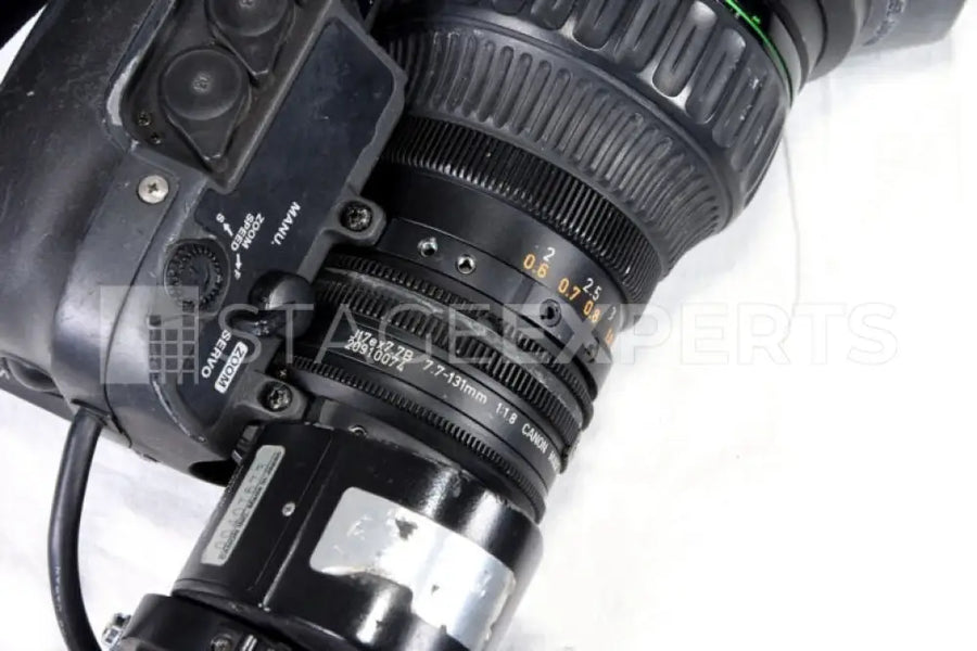 Canon J17ex7.7B4 VRSD ENG Lens, 17x 2/3in with 2x Extender