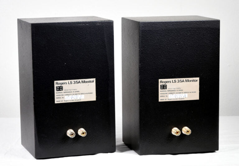 Rogers LS3/5A Monitor Speakers – Refurbished Pair