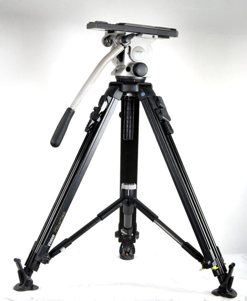 Vinten FiberTech Tripod & Vision 12 Head with Mid Spreader