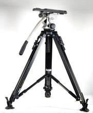 Load image into Gallery viewer, Vinten FiberTech Tripod &amp; Vision 12 Head with Mid Spreader
